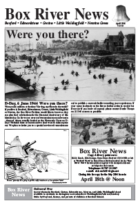 Box River News April 2004